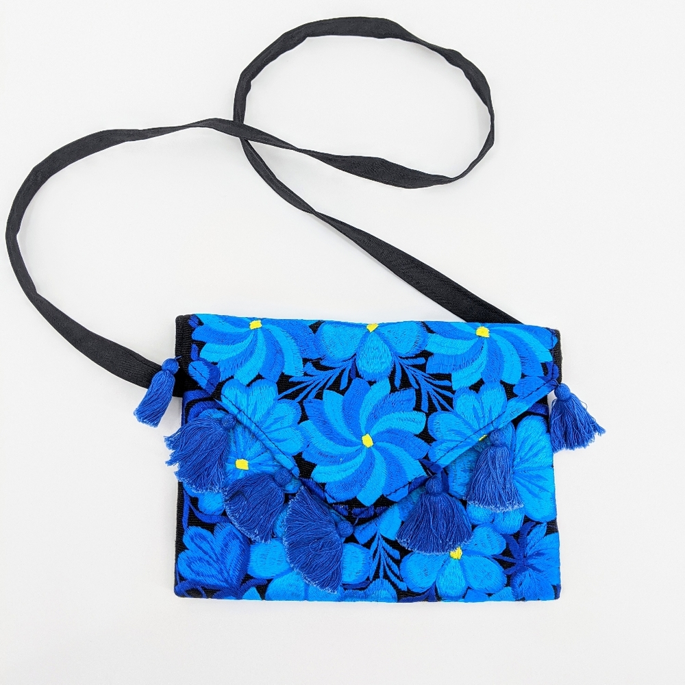 Handmade Ethnic Inspired Clutch Crossbody Bag NWOT